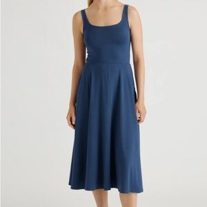 Tencel Jersey Fit & Flare Dress